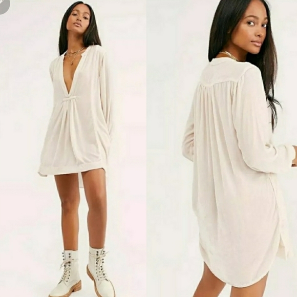 Free People Dresses & Skirts - Free People Jacey Velvet Mini Dress - S